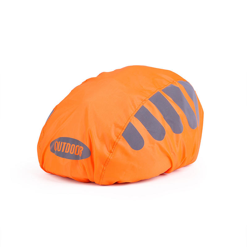 Bicycle Helmet Waterproof Cover With Reflective Strip Cycling Cap MTB Road Bike Helmet Rain Cover Windproof Protection Cover