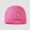 Solid Color Hollowed Out Knitted Hat Thin Weave Cap Fashion Crochet Hat  Spring Summer