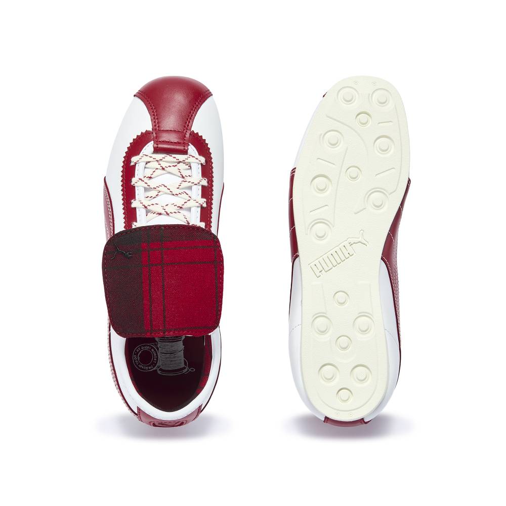 Puma Tackle A.T Limited Edition Collaborative Design Shoes Gift Box Version Lifestyle Casual Shoes Unisex sneaker Red White 409658-01