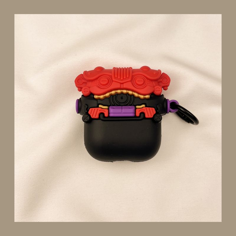 

Airpod3 Подходит для чехла для наушников Apple Pro Второе поколение Беспроводные Bluetooth Третье поколение Aipods2 поколение Airpodpro Четвертое поколение 5 AirPods 4 [Kamen Rider Gabe Transformer] Send Hook