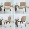 2Pcs/Set Universal Split Chair Slipcover Dustproof Backrest Chairs Cover  for Banquet Home Wedding