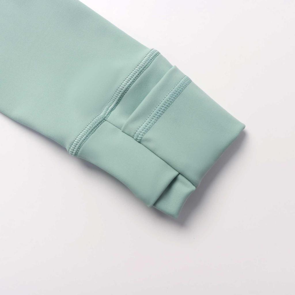 Giacca Sportiva da Donna Slim Fit con Zip Dorata - Collo Alto, Manica Lunga, Alta Elasticità, Abbigliamento Fitness Yoga