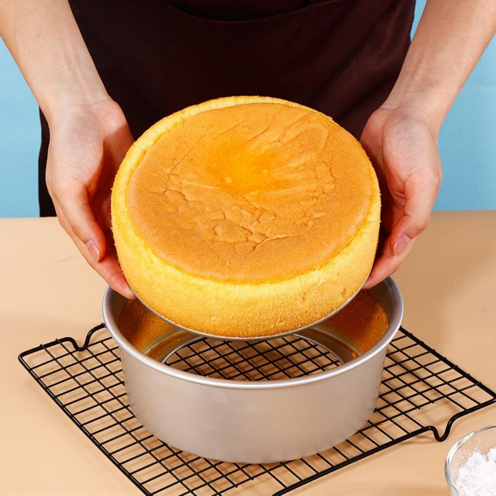 Bottom Removable Aluminum for Cheesecake Bread Pizza Baking Tray Cake Mold Fondant Mold Chiffon Pan