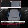 Car Armrest Leather Cover Cushion Center Console Protector Pad For Hyundai Genesis N-LINE I10 I20 I30 I40 IX20 IX35 Kona Tiburon XX5