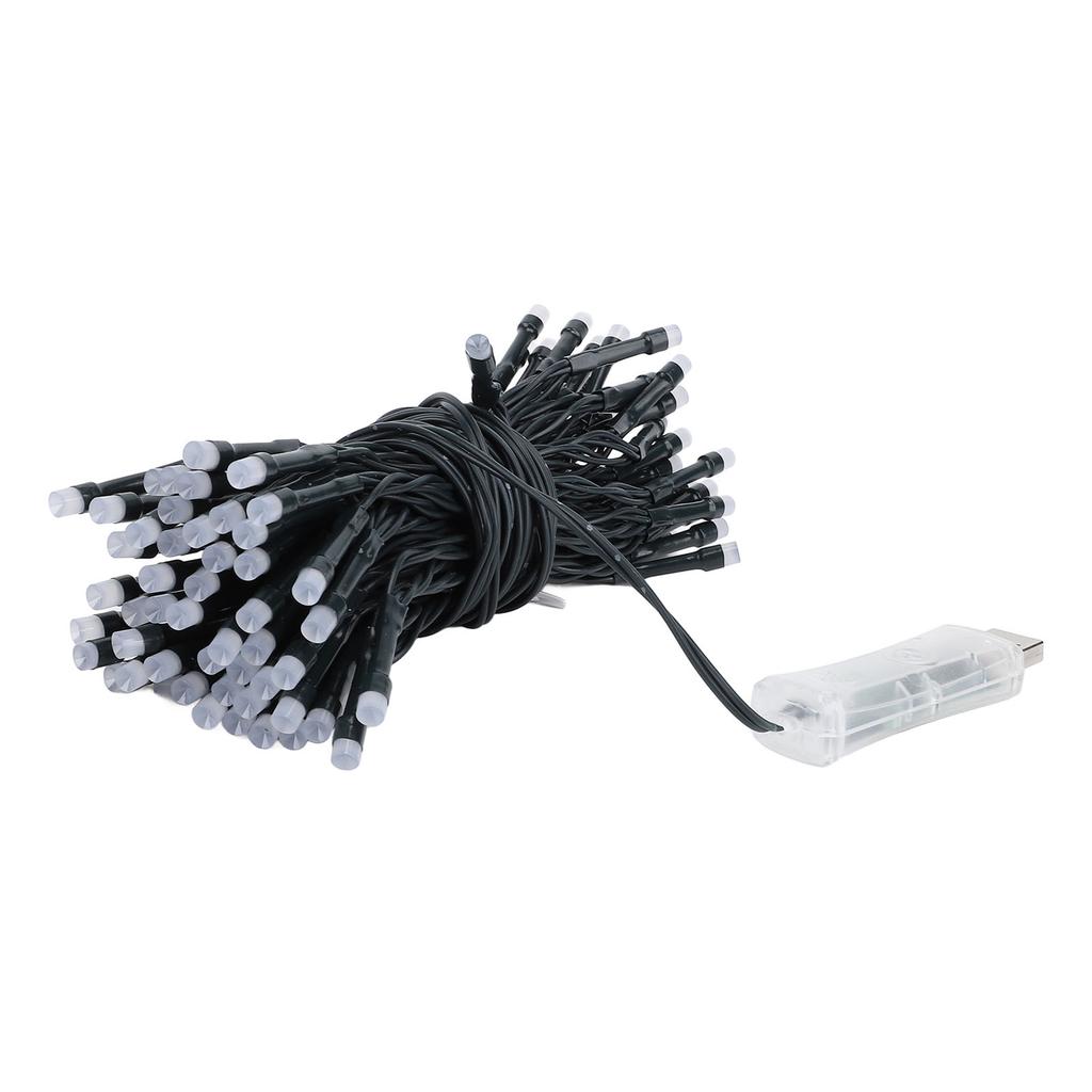 Smart Xmas Light 32.8FT 100LEDs Bluetooth RGB Color Changing Music Sync USB Xmas String Fairy Light