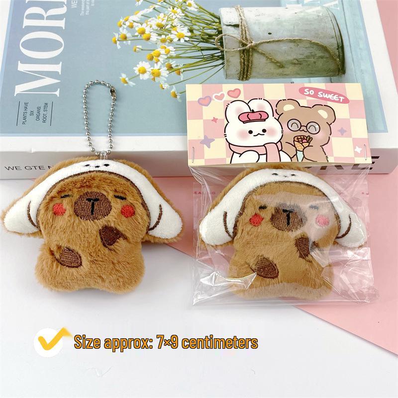 Capybara Charm Pendant: Cute Sanrio Headgear & Children's Accessories