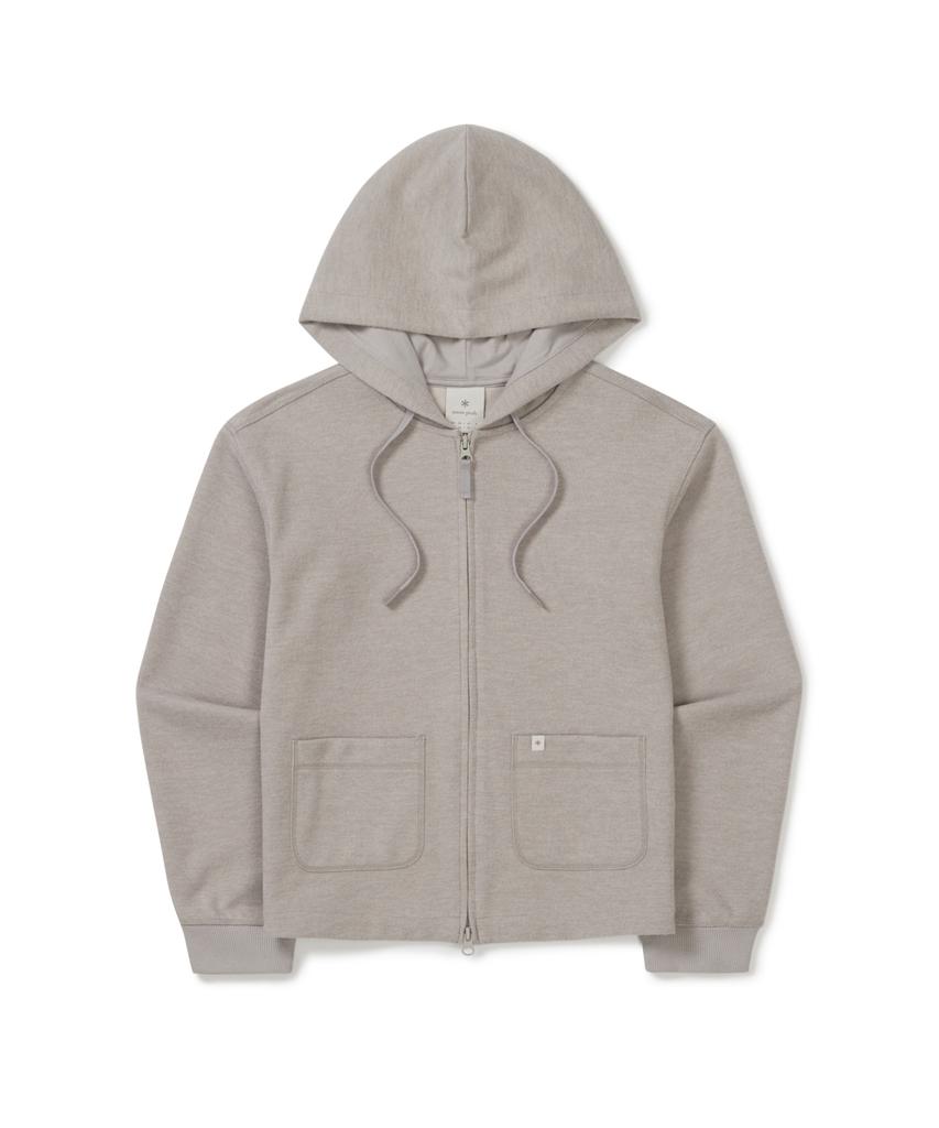 Snowpeak Apparel Women'S Knit Zip-Up Hoodie (S26Swffj31) Sand Beige