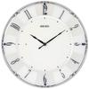 Clock KX504W Wall White Pearl Diameter X Cm Clock, Gloss, 35.1 3.0