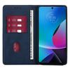 Etui dla Motorola Moto G85 5G/S50 Neo 5G, skóra PU o fakturze skóry cielęcej, pokrowiec-portfel na telefon