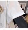 Plus Size Loose Mid-Length Short-Sleeve T-Shirt for Women - Round Neck, Slimming Design, Covers Belly, Available in Sizes 200/300/350 jin, Style 636