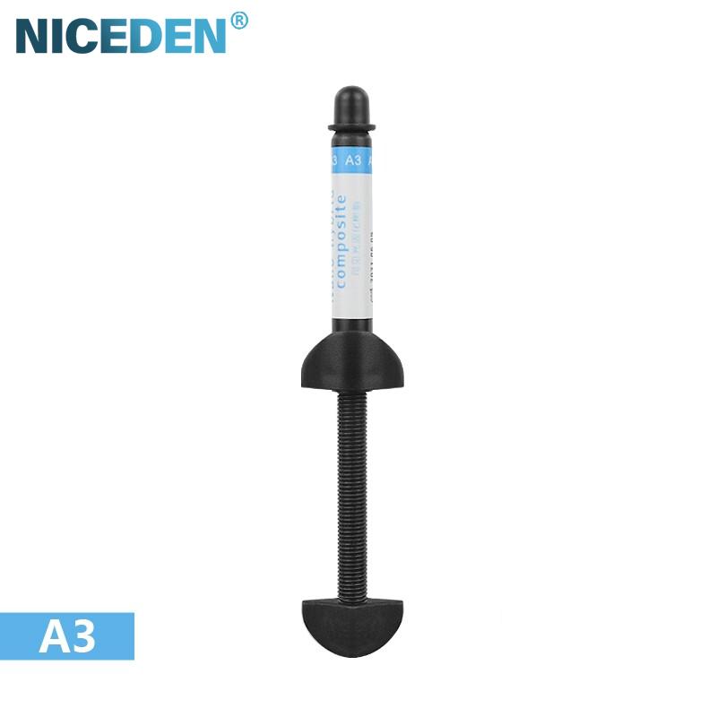 Niceden Dental Composite Flowable Resin Oral Filling Resin Materials Light Cure Dentistry Filling Consumables
