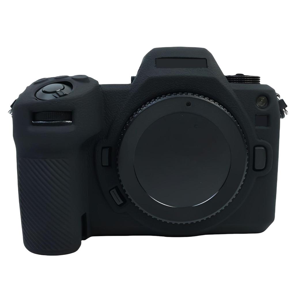 Protective camera cover compatible with Nikon Z 6 customizable silica gel cover compact and lightweight portable storage III, bag, (black)