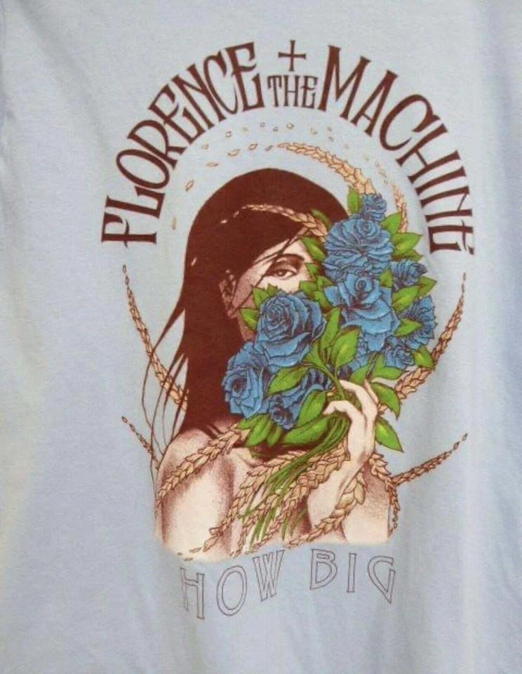

Rare Florence and The Machine How Big Tour Tshirt S to 5XL UR212 Unisex T-Shirt XXL