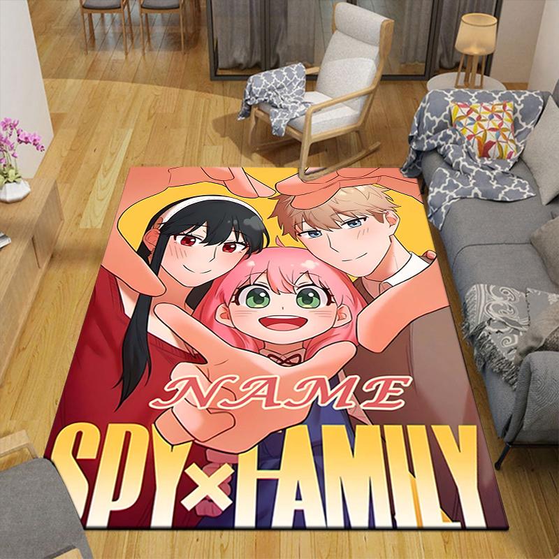 Custom 1Pc Spy Family Adventure Rug Office Carpet Indoor Outdoor Entrance Doormat Nonslip Soft And Comfortable Living Room D2915269