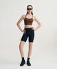 Sergio Tacchini W Goat Rib Big Logo Biker Shorts