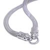 Yhpup 35+7cm Fashion Stainless Steel Snake Chain Choker Necklace for Women Gold 18K PVD Plated Temperament Charm Jewelry New