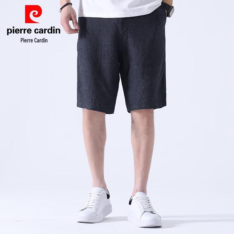 Pierre Cardin Men's 100% Linen Casual Shorts