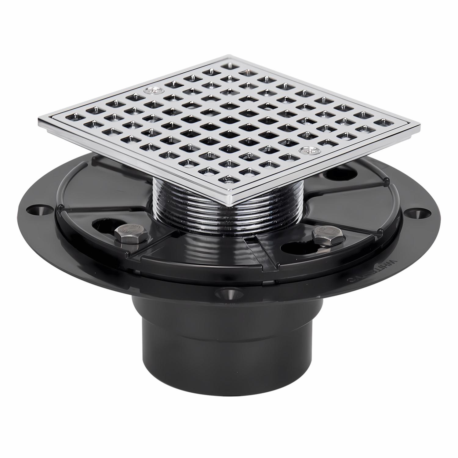 / ODM High-quality Modern Custom Eco-Friendly Anti-Corrosion Shower Drain for Bathroom (Silver,Metal) серебряный