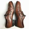 70-tal80-tal? Vintage MASON Storlek 11C (27.528.5cm) U-Tip Businessskor Bruna Herr(BEGAGNAD)