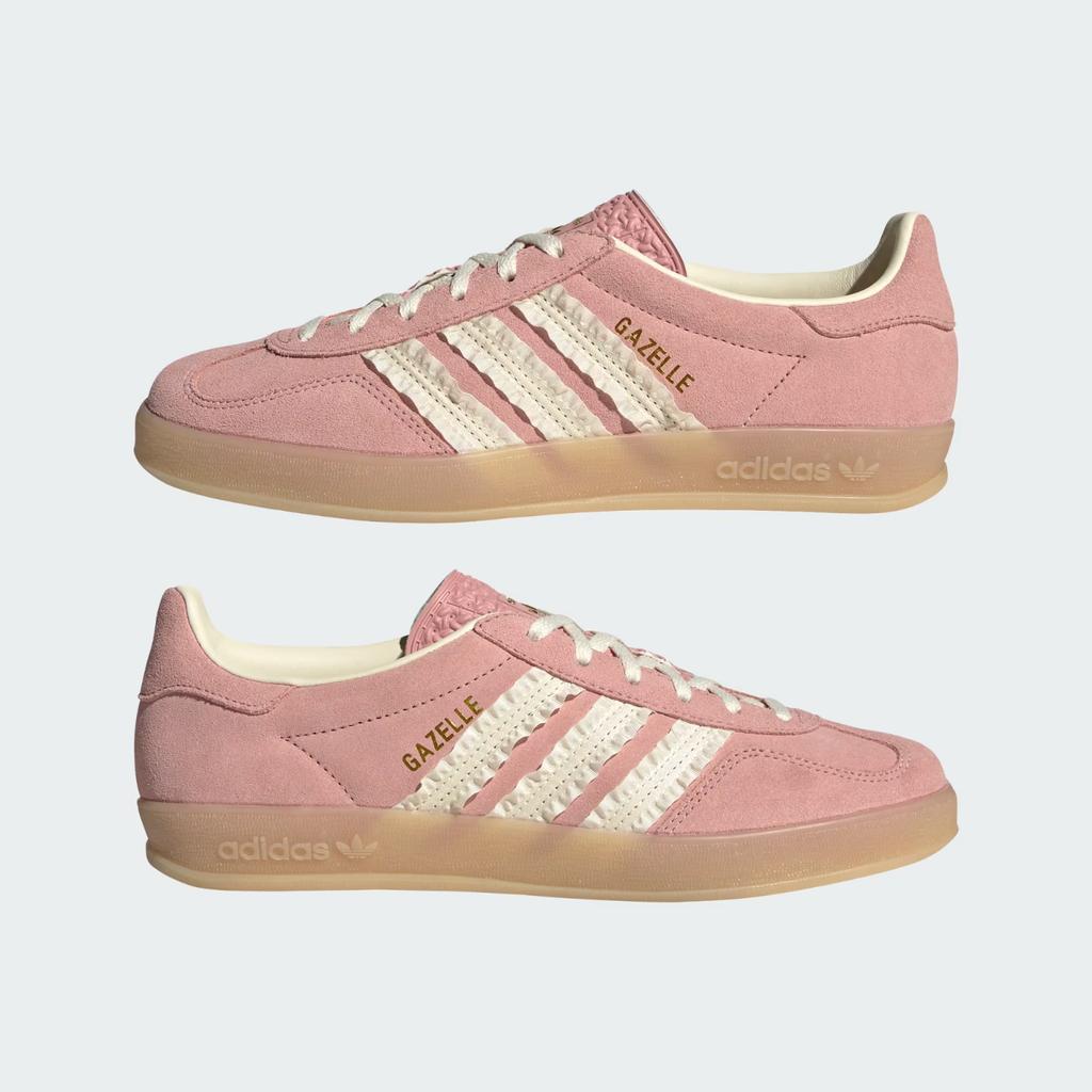 JS1413 adidas Originals Gazelle Indoor Wonder Mauve Crew White Gum 3 (Women's)