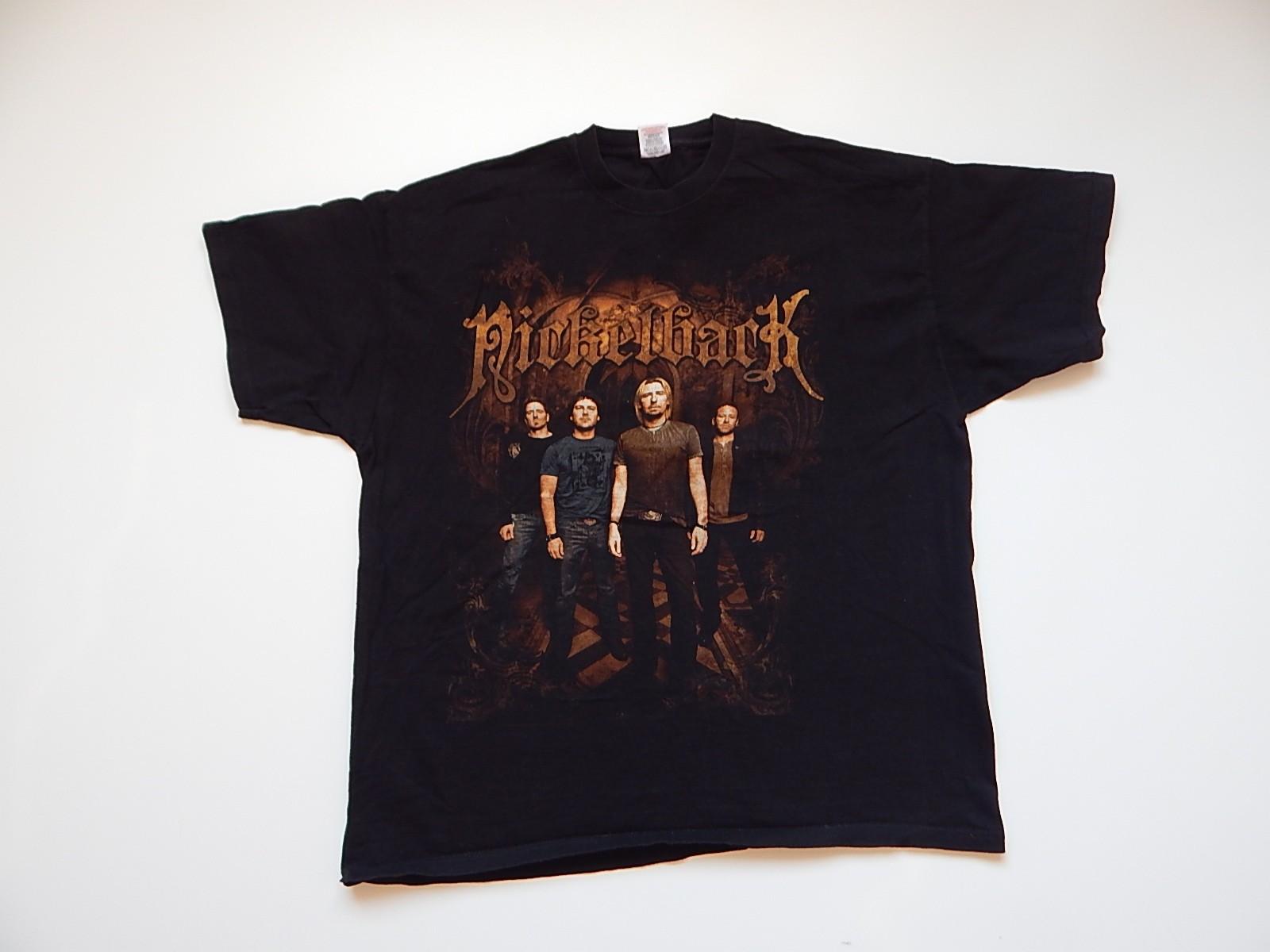 vintage nickelback chad kroeger tour rock band tee size xxl Unisex T-Shirt XXL