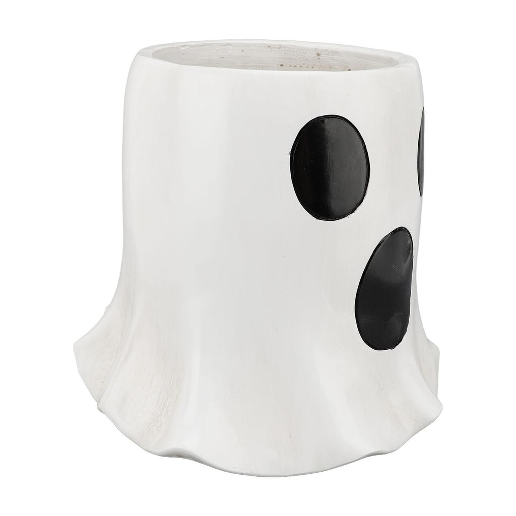 Ghost Bucket Vase Resin Multifunctional Ghost Flower Pot Plant Pot Planter for Entrance Mantelpiece