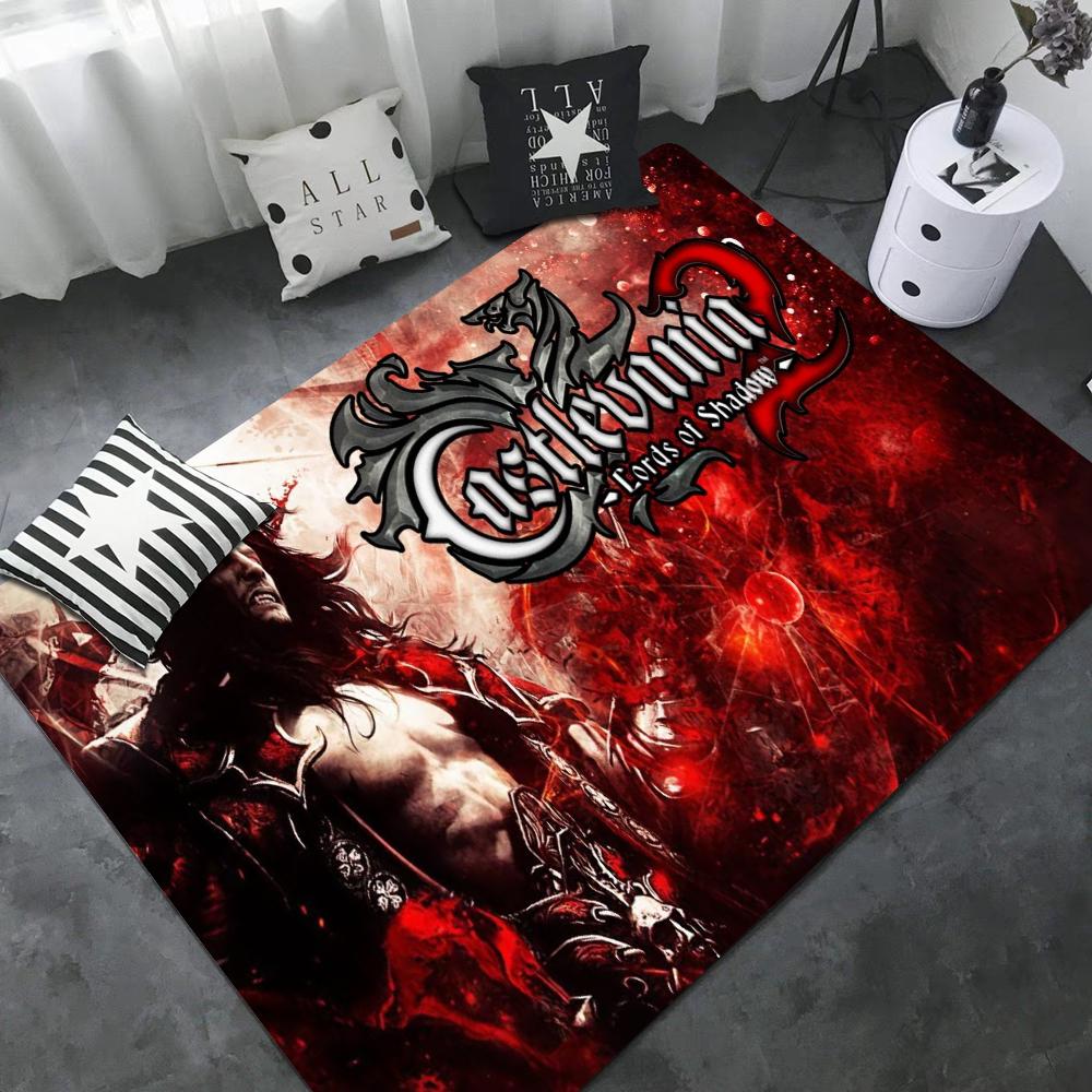Castlevania Long Rugs Nordic Style Bedroom Living Room Doormat Home Balcony Anti-Slip Toilet Rug