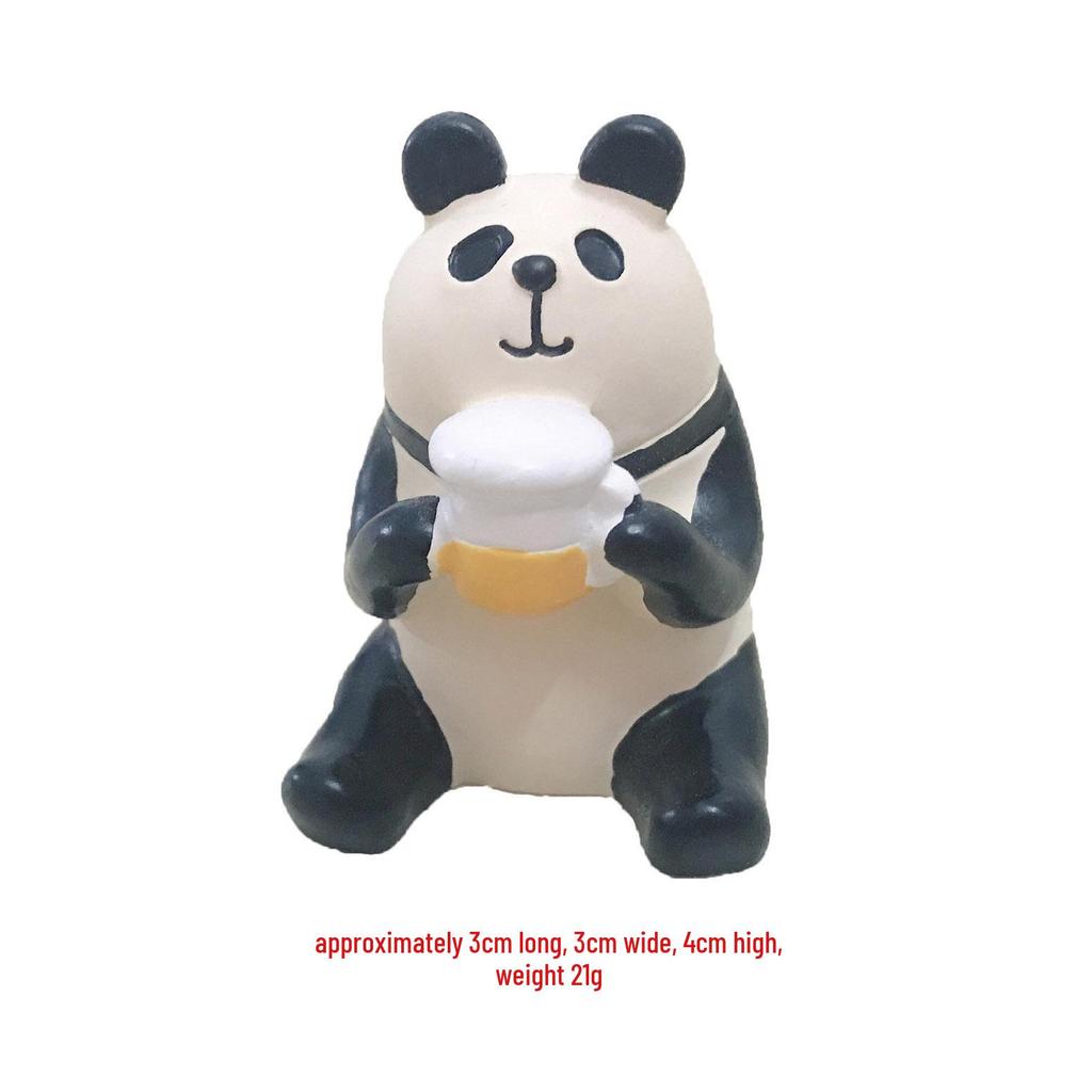 Kreative japanische Zakka Harzornamente: Shiba Inu, Pinguin, Katze, Eisbär und Edamame