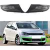 1 Pair Left Right Side Car Front Bumper Lower Fog Lamp Grille Cover Fog Light Grill Compatible For Volkswagen Polo 2011-2013