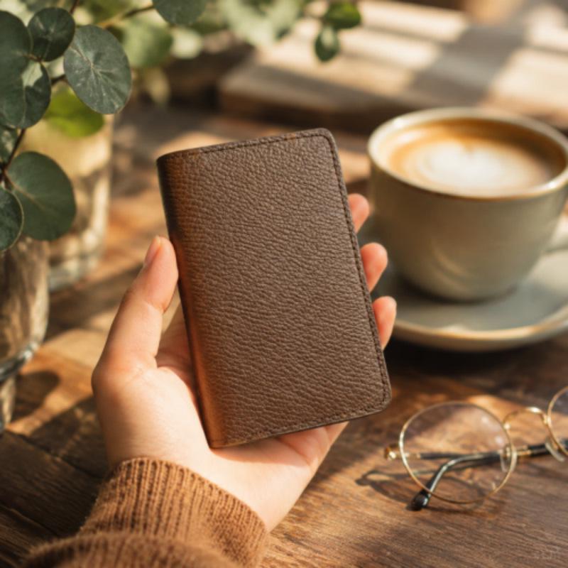 Classic Monogram Women's Pocket Wallet - Coated Canvas Card Holder