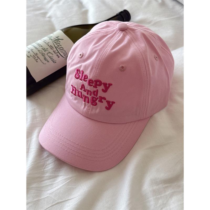 Spring breath summer sweet beautiful woman couple baseball cap shade letter shopping student cap tide