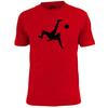 Mens Overhead Kick Football T Shirt Soccer Footy