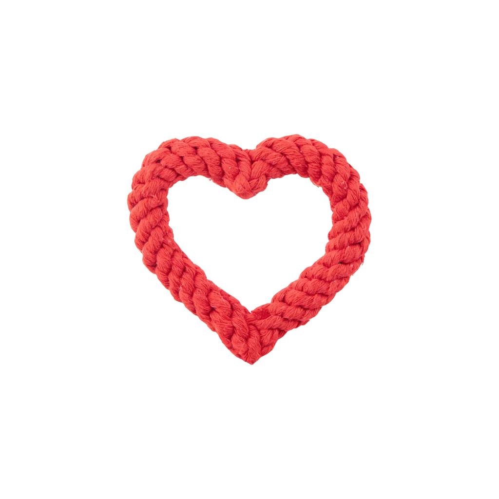 Dog Rope Chew Toys - Cute Heart,  Chicken Leg Designs For Teething, Care & Boredom Relief, Ideal For Small To Medium Dogs