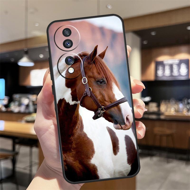 

Animal Steed Horse Case For Honor Magic 8 6 7 Pro Honor 400 200 70 90 Lite X8b X8c X9a X9b X9c X9d Win RT Cover Honor Win