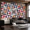 Retro Geometric Pattern Home Decor Tapestry, Wall Hanging, Decorative RV Wall Cloth.MGT0918136