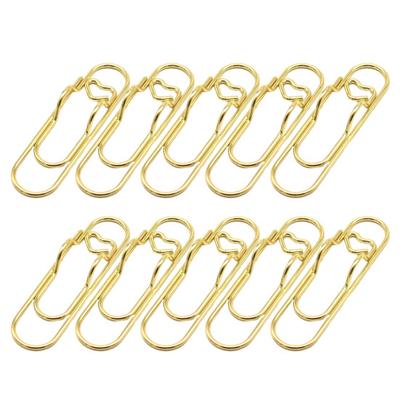 10 stuks metalen hartvormige pennenclips, multifunctionele notitieboekhouders, bladwijzers en paperclips voor studenten en professionals.