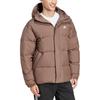 Adidas PUFFY DOWN Jacket Unisex Stratum Dark Earthy Brown JM9127