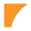 Pan Flute C Key with Cardboard Carrying Bag for Children Adults Beginners Teaching Staff Orange 18