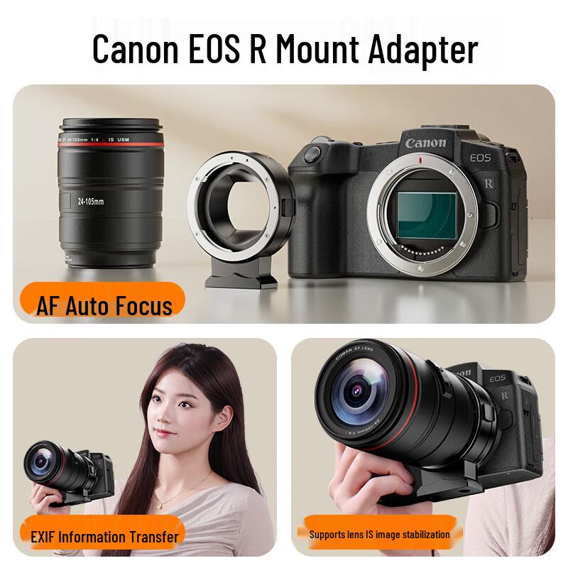 JIAHUACAI EF/EF-S Objektiv auf Canon RF Mount Kamera-Adapterring