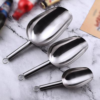 Stainless Steel Shovel for Digging Ice Scraper Multifunctional Spices Candy Flour Spade Rusts Resistant Kitchen Gadget