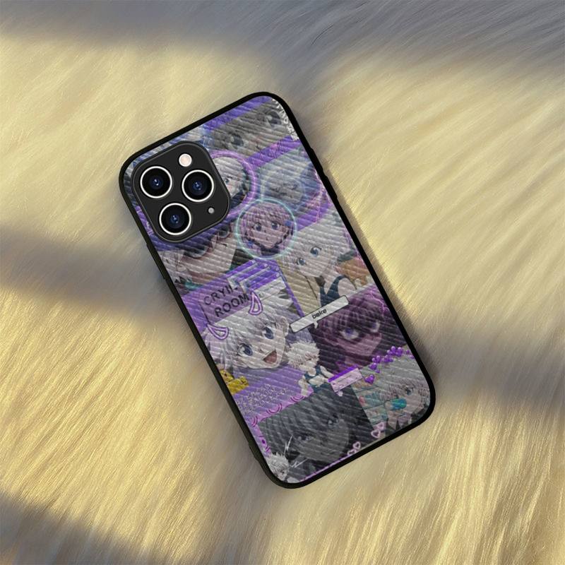 HUNTER X HUNTER Killua Zoldyck Anime Phone Case Hard Leather Case for iPhone 11 12 13 Mini Pro Max 8 7 Plus SE 2020 X XR XS