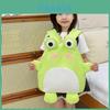 New Colorful Cartoon Frog Design Kids Backpack Cute Nylon School Bag For Boys And Girls