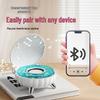 RGB Colorful Shell Mini Bluetooth Speaker - Portable Desktop Ornament