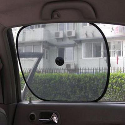 1 Pair Black Mesh Car Side Rear Window Sun Shade Cover Visor Shield Screen