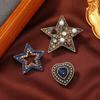 Vintage Zinc Alloy Brooch Pin With Tassel For Womens Retro Fashion Accessory