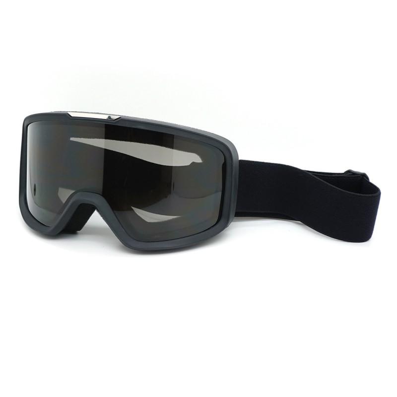 Dual-Layer Anti-Fog Ski Goggles With Prescription Lens Slot Adults Windproof Waterproof Sandproof Outdoor Sports Eyewear