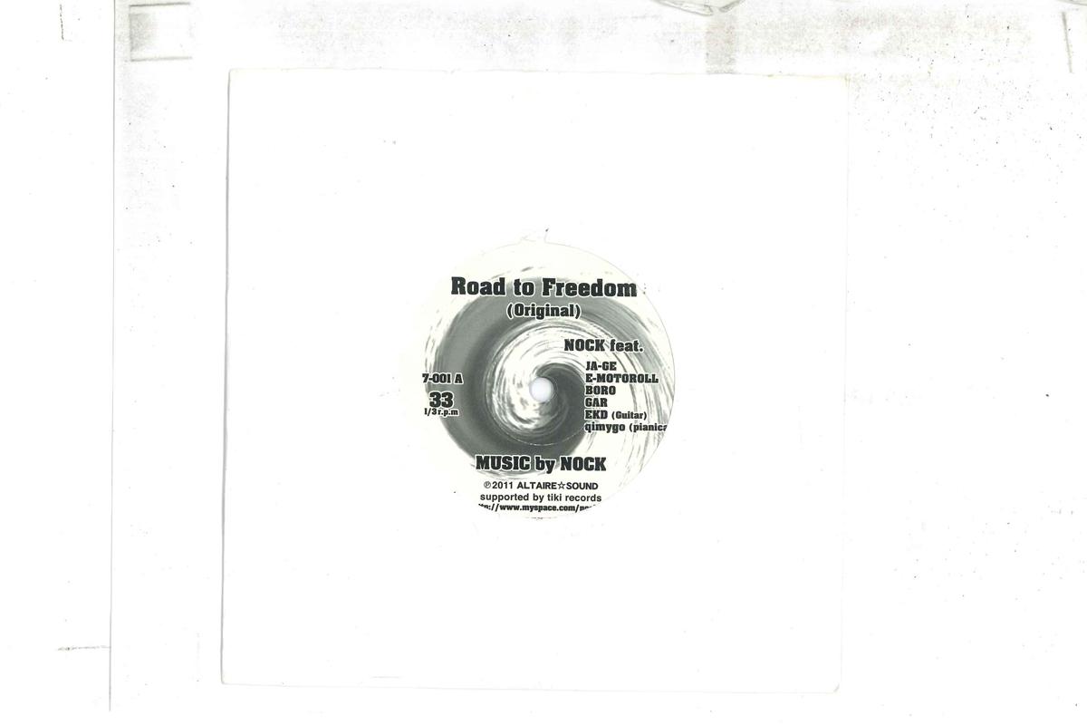 

7inch Record NOCK Road To Freedom 7001 ALTAIRE Non Japan Japanese Club Dance Used