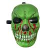 Adjustable Moving Mouth Skull Mask Bloody Effect Scary Skull Headgear  Masquerade Party