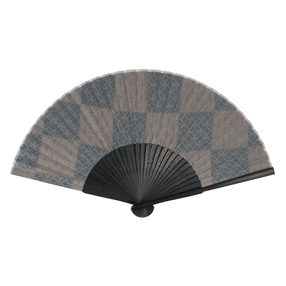 

Складной веер Sakura Craypas, Хлопок, Серовато-зеленыйСетка из семи узоров, QS-131#46