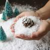 Christmas Instant Artificial Snow Powder Christmas Winter Village Displays Photography Props For Kids DIY Craft Holiday Decor
